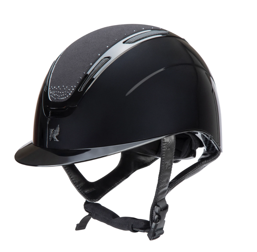Karben Amity Sparkle SPKL Riding Hat Black