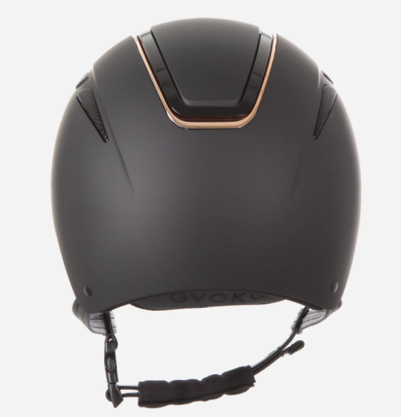 Evoke Callisto Classic Peak Black Rose Gold
