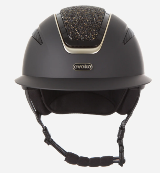 Evoke Callisto Wide Peak Black Gold Crystal