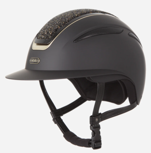 Evoke Callisto Wide Peak Black Gold Crystal