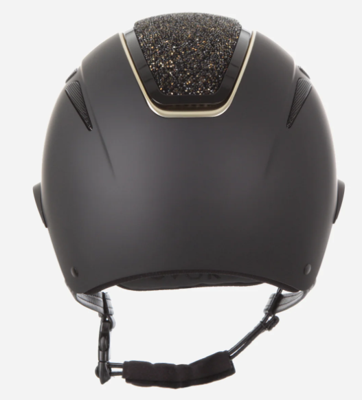 Evoke Callisto Wide Peak Black Gold Crystal