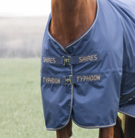 Shires Typhoon Lite Turnout Rug Standard Neck 0g