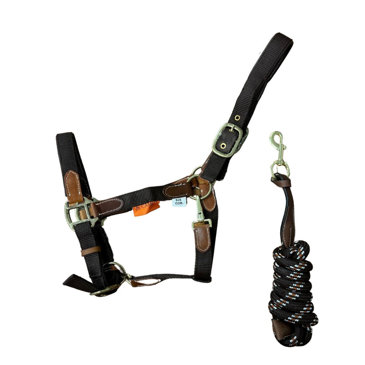 Cameo Performance Leather Headcollar And Lead Rope