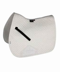 Shires Arma Suede Saddlecloth White