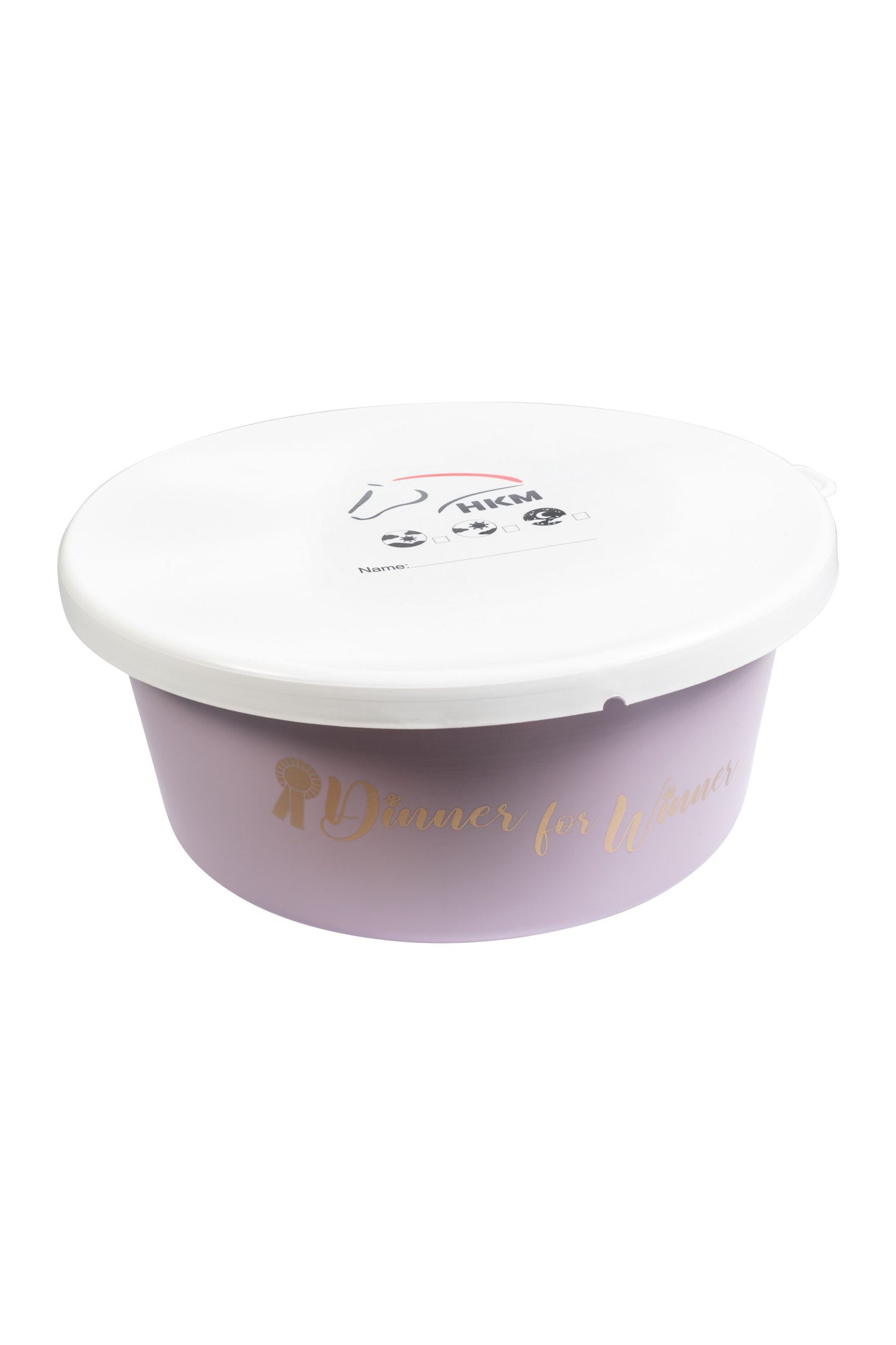 HKM Feed Bowl with Lid