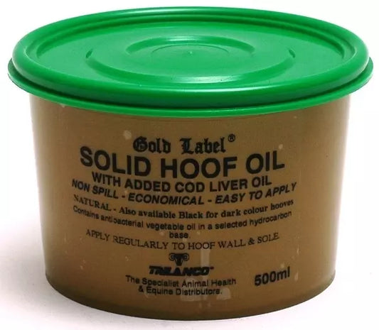 Gold Label Solid Hoof Oil