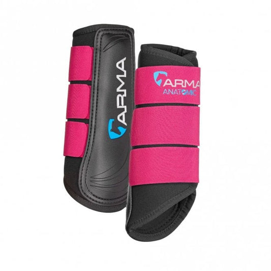 Shires Arma Neoprene Brushing Boots Pink