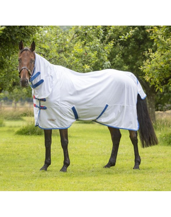 Shires Tempest Combo Fly Rug White