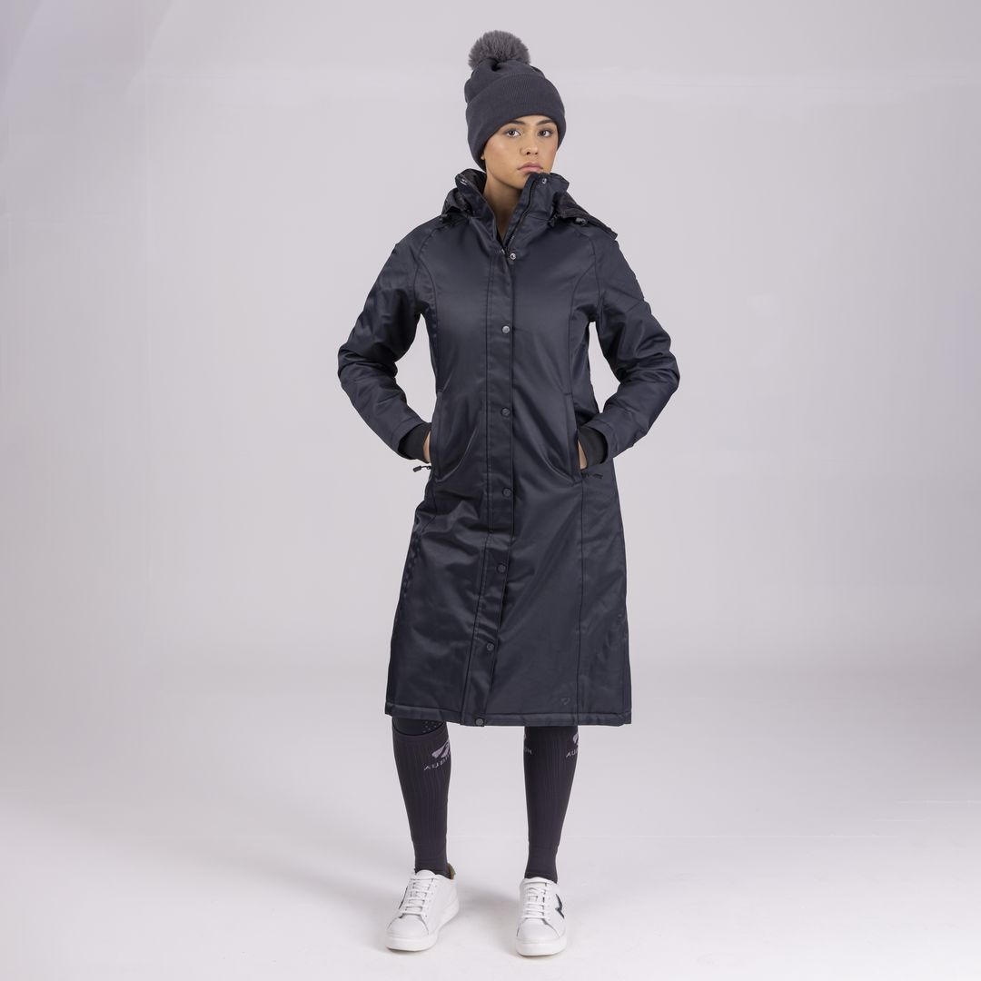 Aubrion Halcyon Waterproof Coat Charcoal