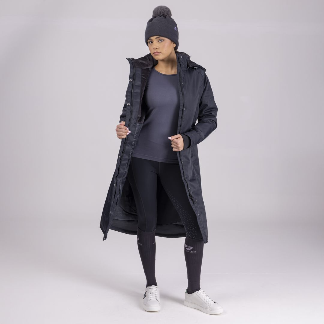 Aubrion Halcyon Waterproof Coat Charcoal