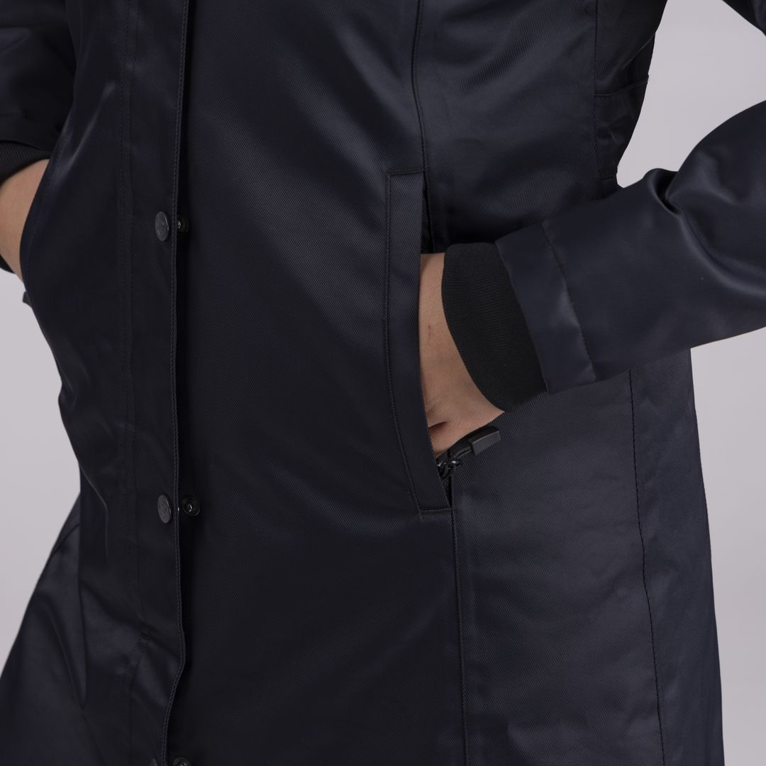 Aubrion Halcyon Waterproof Coat Charcoal